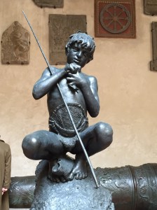 The Fisher Boy by Vincenzo Gemito. It made me think of Darrel as a little boy as he started his love of fishing early.