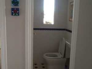 The toilet room
