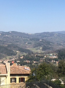 View from a park on one side of Fiesole