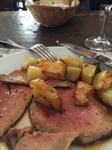 'Traditional' Roast Beef and Potatoes