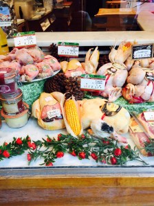 Lots of Beautiful Poultry in a Shop Window