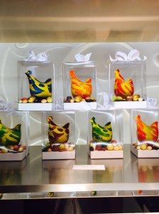 Beautifully Painted Easter Chickens