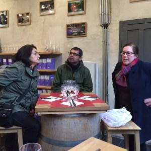 Jennifer and the couple from Mercer Island at Bibovino