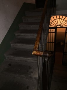 Third flight up to apartment