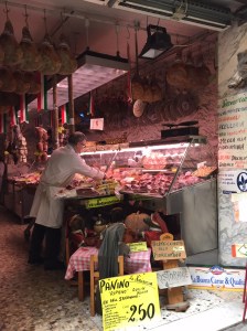 Very old pork butcher shop